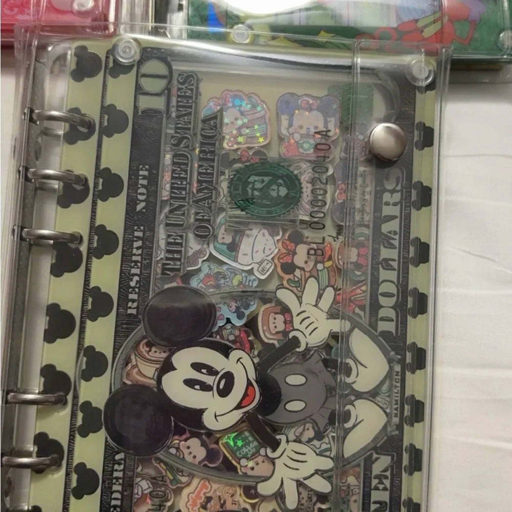 ACRYLIC SHAKER BINDER NOTEBOOKS